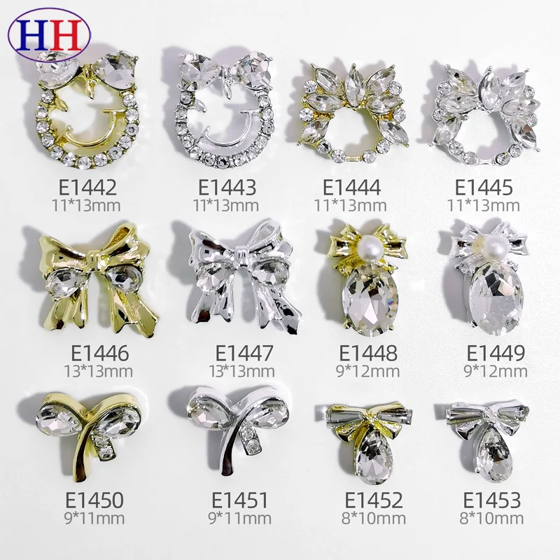 

10 шт./лот, новинка, Лидер продаж, ювелирные изделия из сплава для дизайна ногтей, смешанная партия, кулон в виде смайлика, лук, узел, палочка дл...