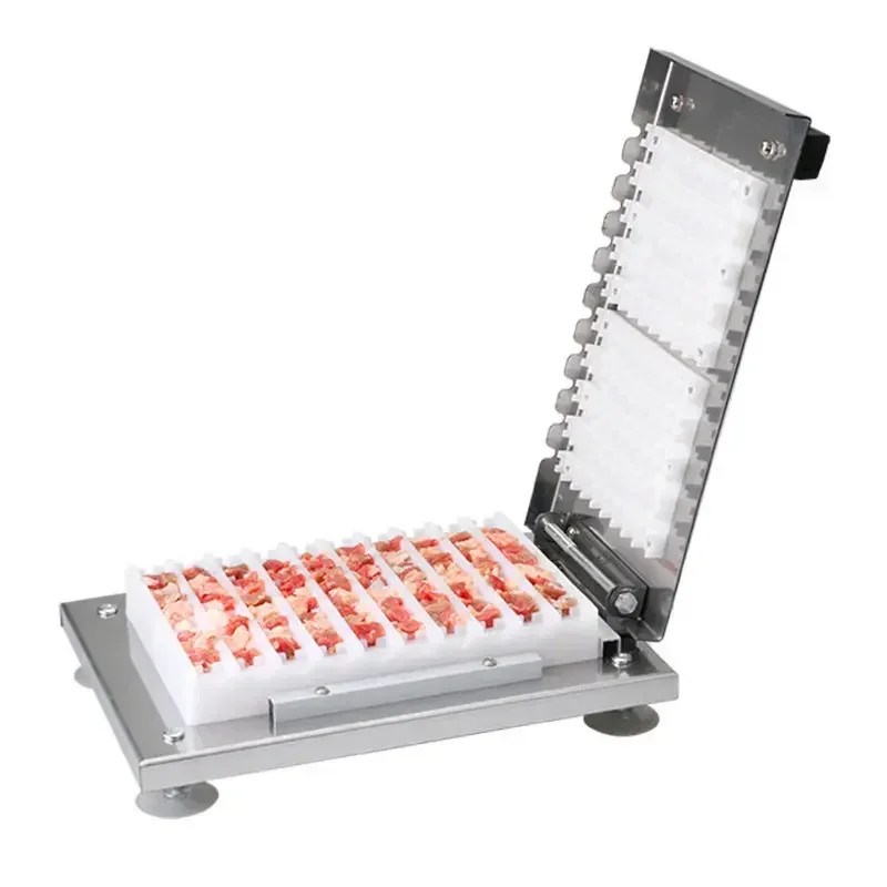 Ручная машина для приготовления шашлыка многоразовое устройство мясных ниток из