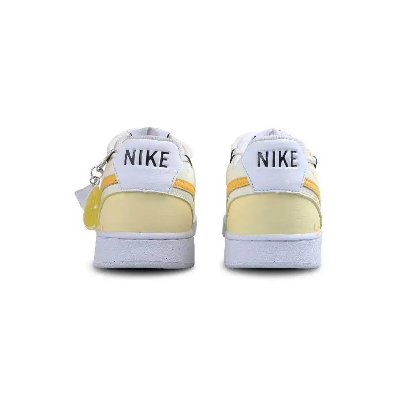 【Настроить】Nike Court Vision 1 обувь для скейтбординга белые кроссовки унисекс с низким