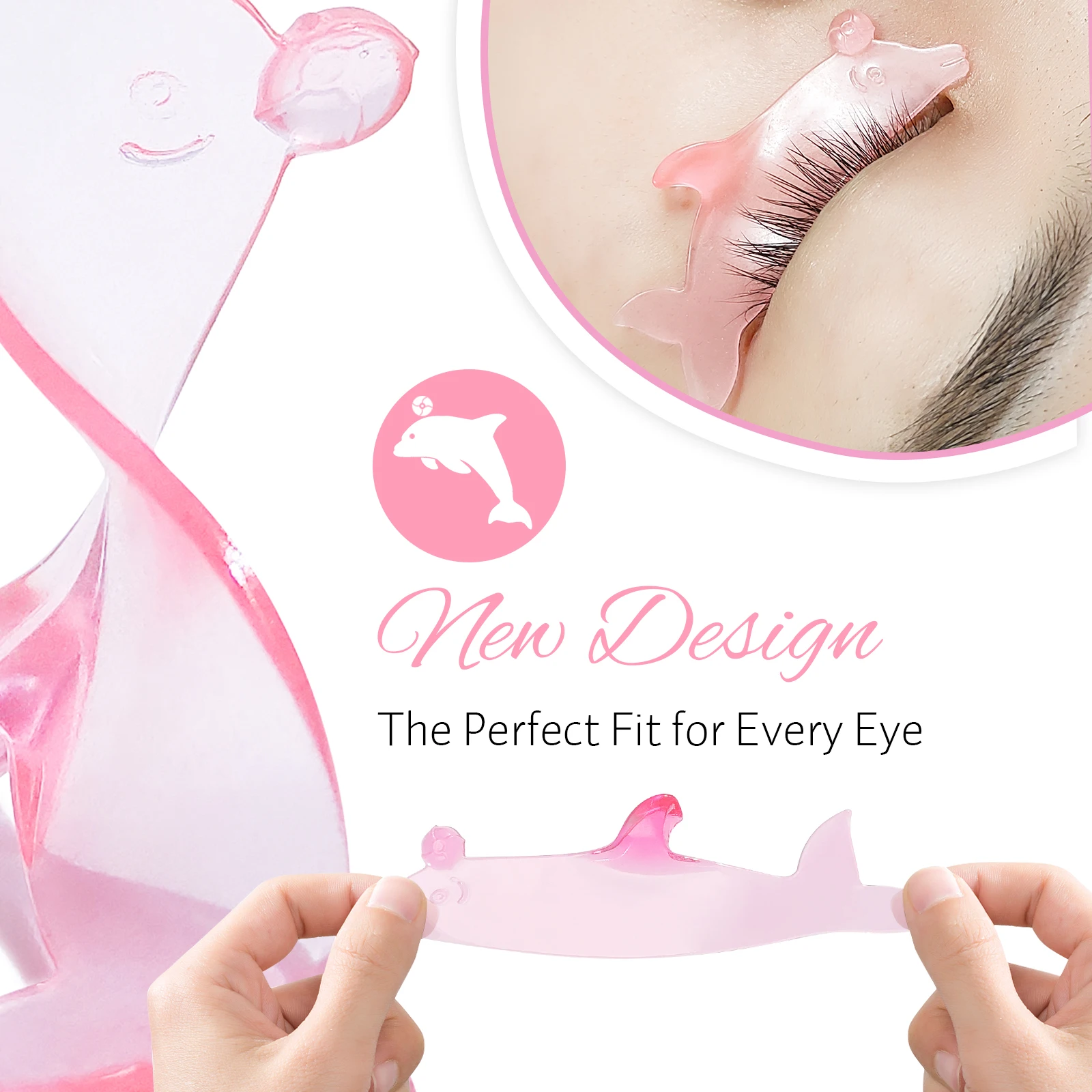 Libeauty Щипцы Для Завивки Ресниц В Форме Дельфина