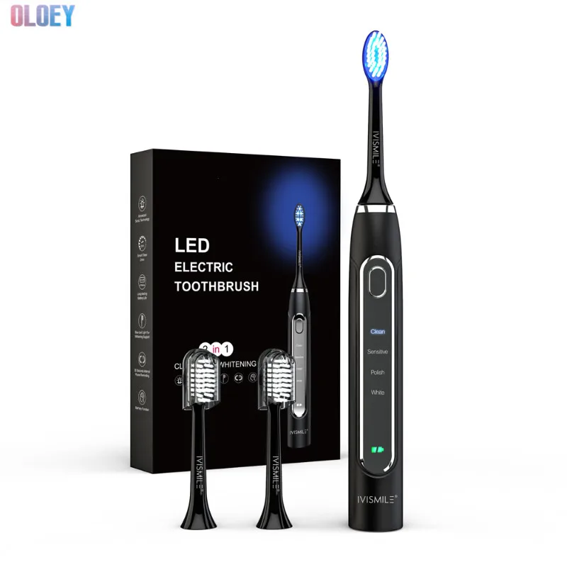 Smart Whitening Rechargeable Electric Toothbrush Toothbrush Gum Care Precise Control Head Super Soft Electric Toothbrush Healthy