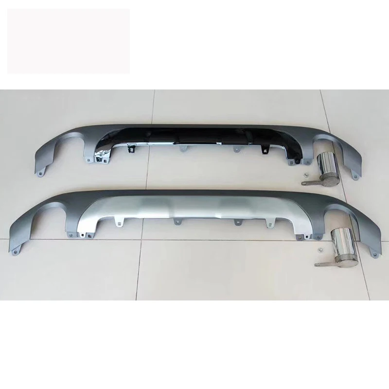 Черный диффузор для заднего бампера глянцевая черная губа BMW X1 F48 2016 2017 2018 2019