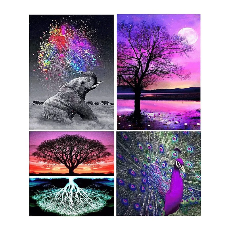 

4 шт., набор для алмазной вышивки «сделай сам»