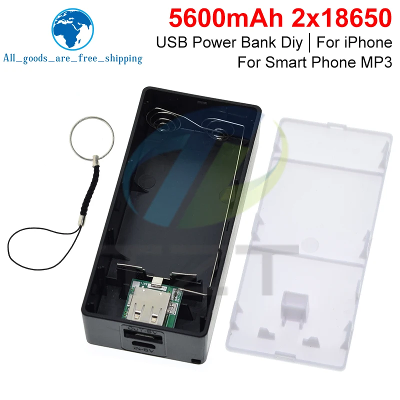 Фото 1/3 шт. 2X 18650 USB Power Bank чехол для зарядного устройства DIY коробка для iPhone для смартфона MP3 электронная мобильная зарядка QIY25 D3S №4