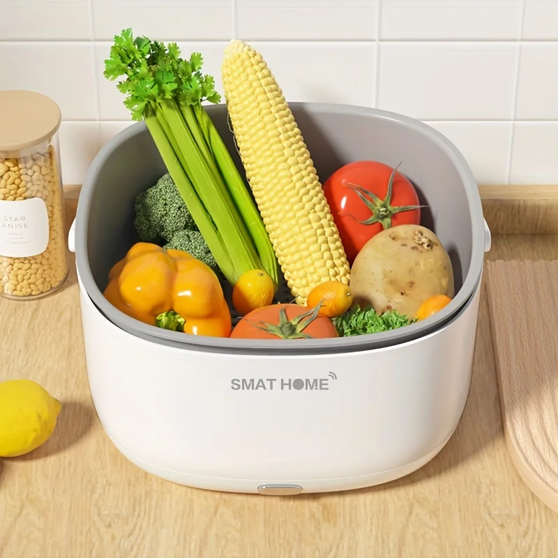 Ультразвуковая стиральная машина для овощей фруктов кухонный очиститель можно