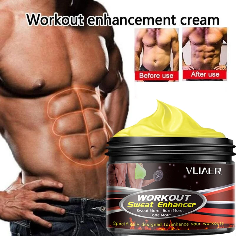 

Anti Cellulite Sweat Fat BurningCream Natural Weight Loss Cream Workout Enhancer For Shaping Waist Abdomen and Buttocks Slimming