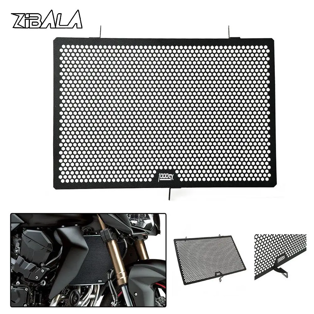 

Motorcycle Accessories For Kawasaki Z1000SX Z 1000 SX 2010-2019 2018 2017 2016 2015 2014 Radiator Grille Guard Protector Cover