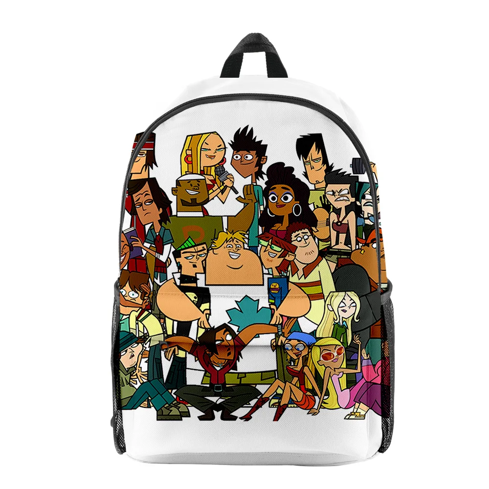 

Creative Novelty Total Drama pupil Bookbag Notebook Backpacks 3D Print Oxford Waterproof Boys/Girls Fashion Travel Backpacks