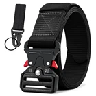 Ремень JACNAIP мужской, тактический пояс из металла и сплава, с многофункциональной пряжкой, для отдыха на открытом воздухе, охоты, морской пехоты