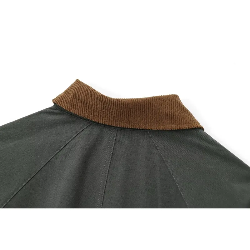 TRAF ZR Женские куртки Осенняя мода Свободные городские пальто Женское осеннее