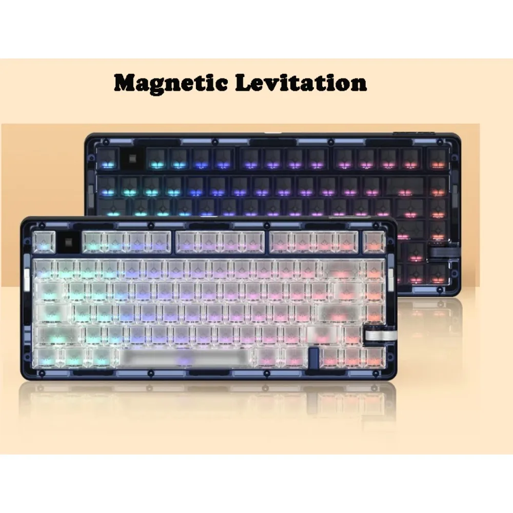 IYX OP75 Четырехсекционная беспроводная механическая клавиатура DIY с магнитной