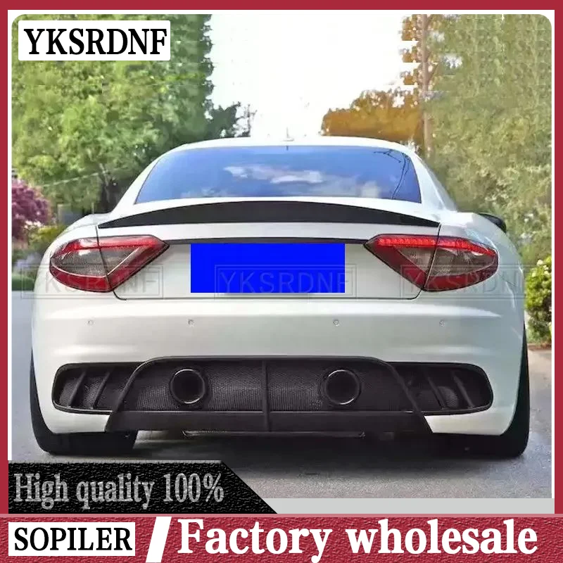 Спойлер заднего багажника из углеродного волокна в стиле ноябрьского года для