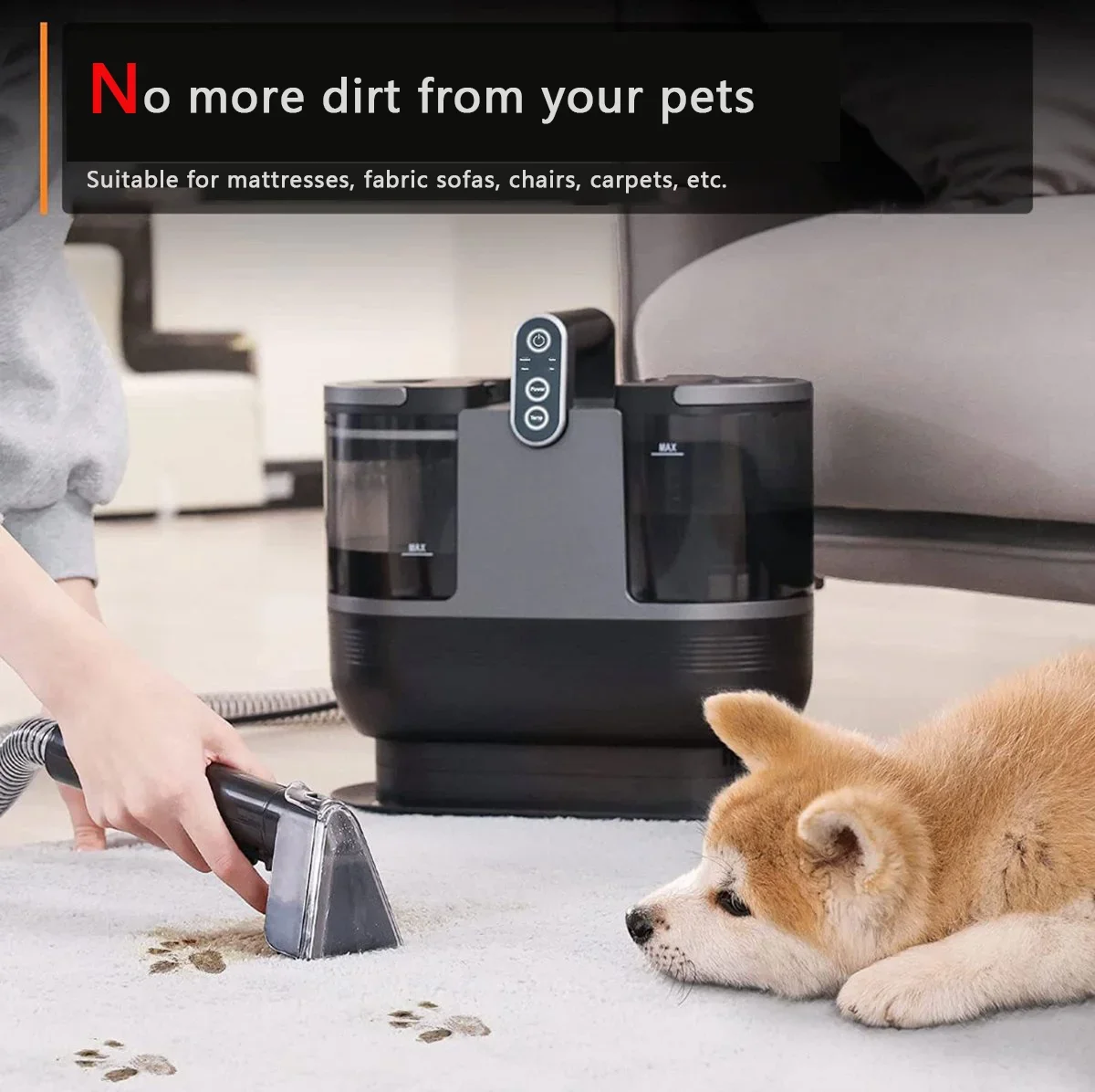 Аппарат для мойки сухих и влажных ковров с подогревом