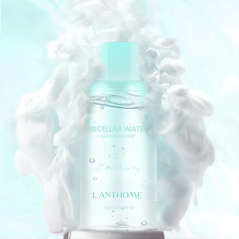 

100ml Makeup Remover Water Deep Cleansing Fresh Gentle Liquid Natural Whitening Purifying Remover Lip Eye Face Three In One Care