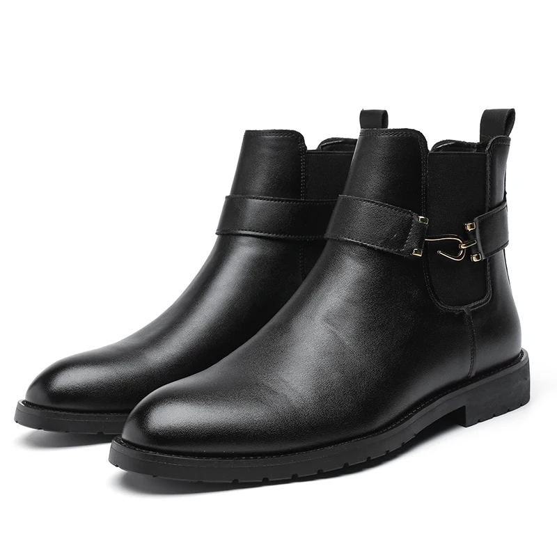Брендовые европейские и американские модные осенние мужские удобные ботильоны