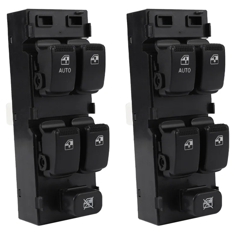 

2X Front Left Master Electric Power Window Control Switch Driver Side for Getz 2005 93570-1C110