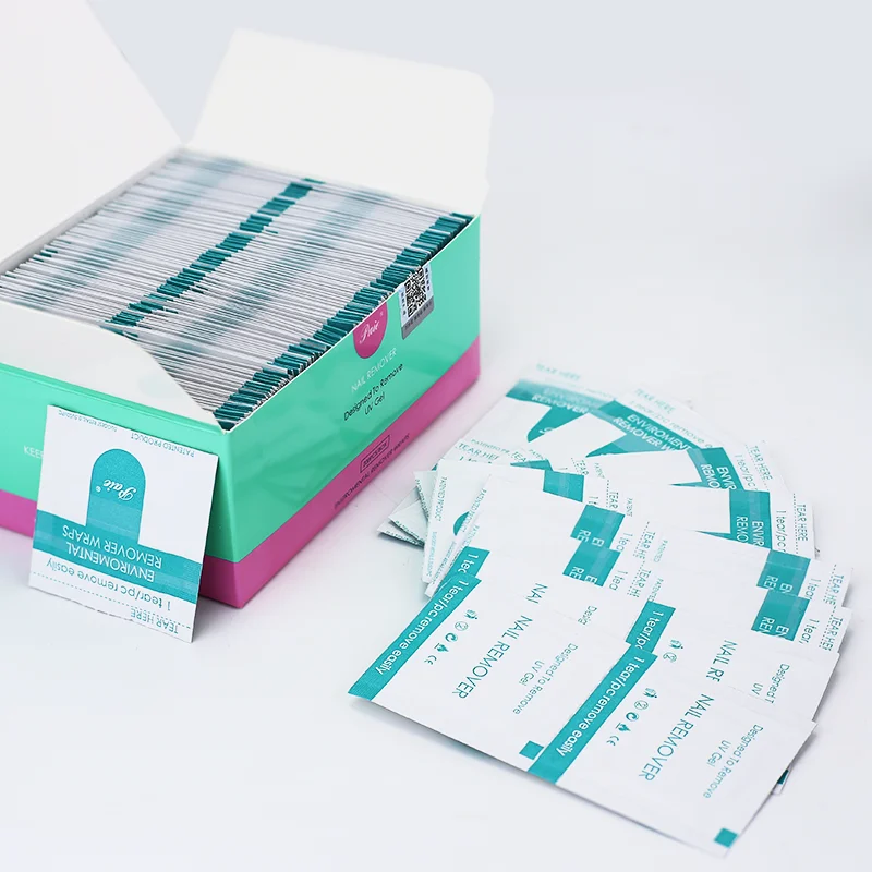 Безворсовые салфетки для снятия гель-лака ногтей 200 шт./лот | Красота и здоровье