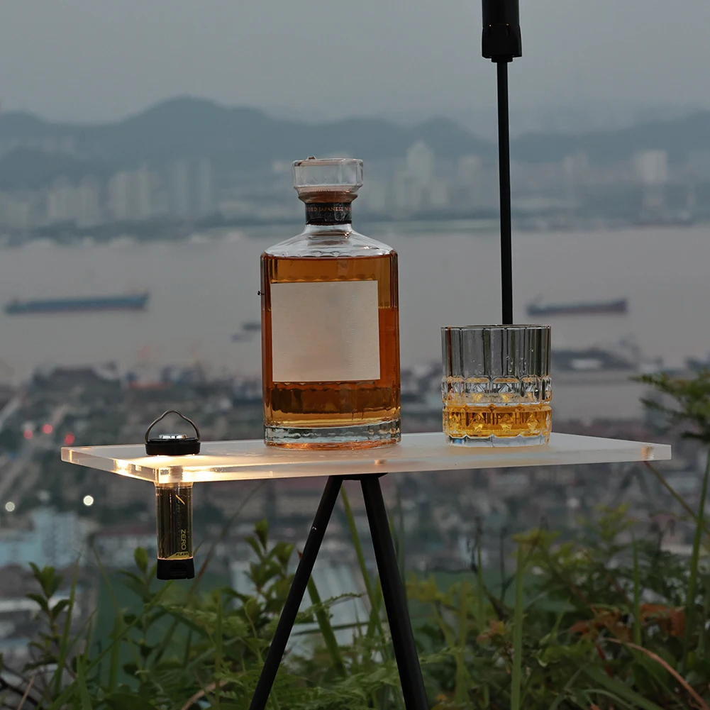 

Светящаяся настольная доска, акриловая настольная доска для кемпинга на открытом воздухе с сумкой для хранения, аксессуар для смартфона «...