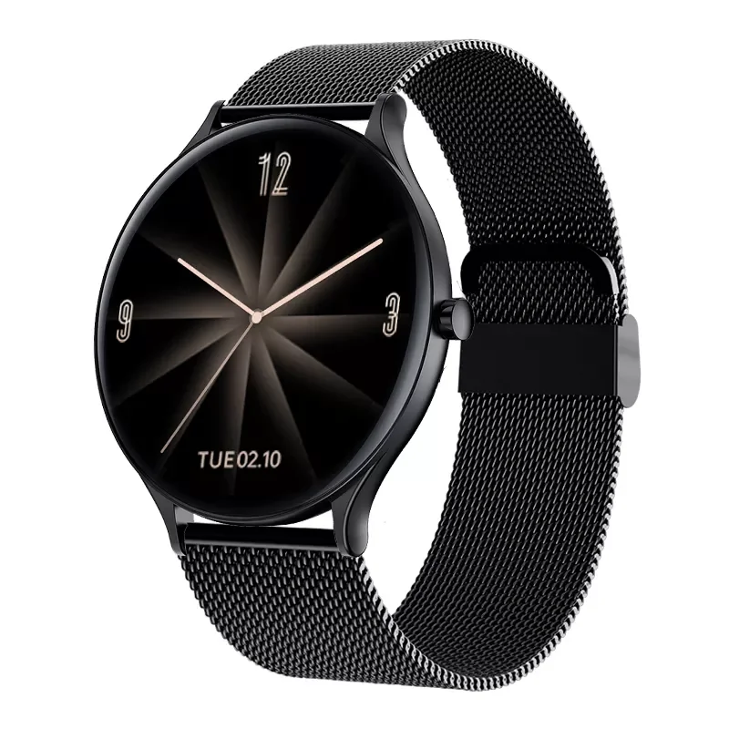 

2021 Смарт-часы с прогнозом погоды и отслеживанием активности в режиме реального времени, монитор сердечного ритма, спортивные женские Смарт-...