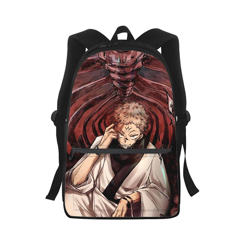 Jujutsu Kaisen ANIME Men Women Backpack 3D Print Fashion Student School Bag Laptop Backpack Kids Travel Shoulder Bag