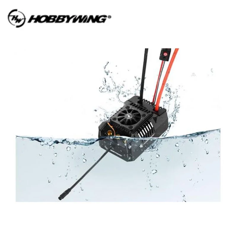 Фото Hobbywing EZRUN MAX4 HV 300A ESC 6-12S Водонепроницаемый BEC 6В/7.4В/8.4В 10А Бесколлекторный регулятор скорости для радиоуправляемых автомобилей и внедорожников масштаба 1/5. №2
