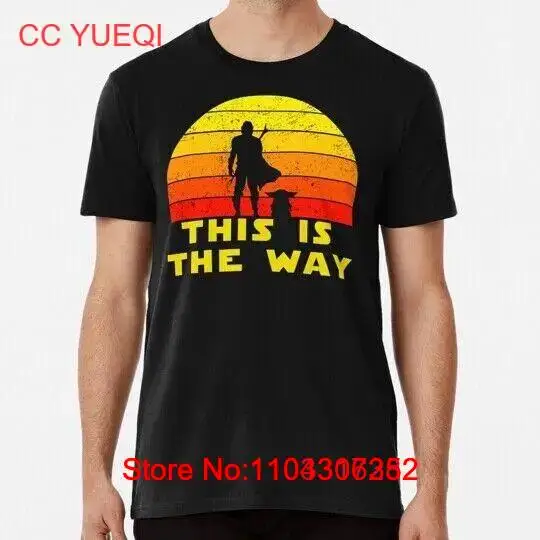 Винтажная футболка Mando Retro This Is the Way And Baby от S до 5XL сделанная в США