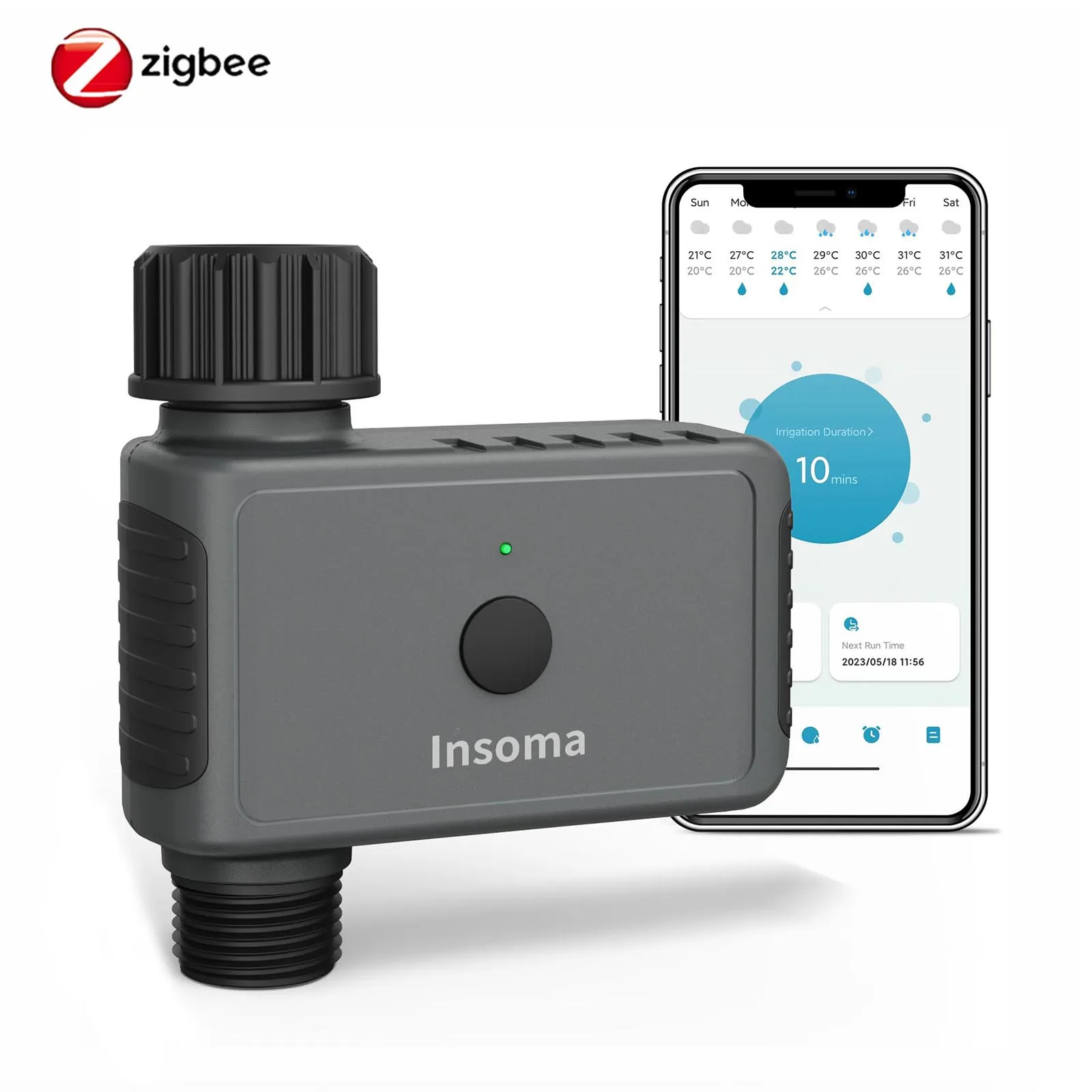 

INSOMA Zigbee Таймер для полива