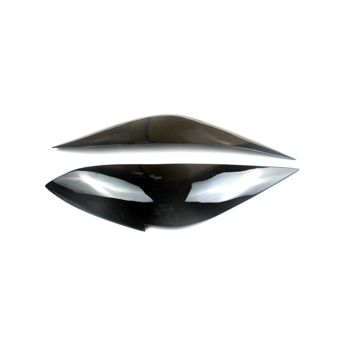 

Resin Front Headlight Cover Head Light Lamp Eyelid Eyebrow Trim