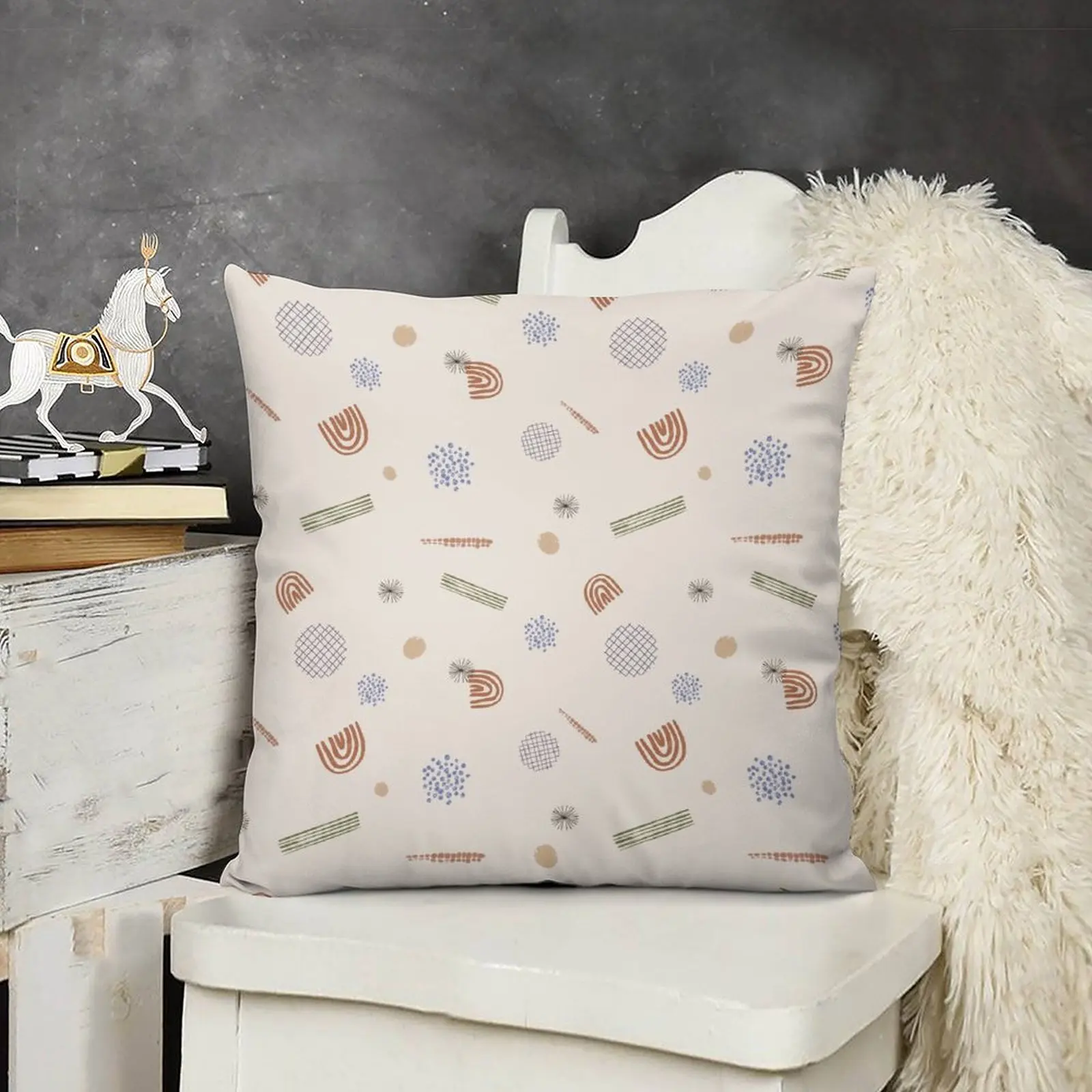 

Throw Pillow Covers Set of 2 Cushion Covers Home Decorative Soft Cushion Covers for Bed Living Room Cute Pattern