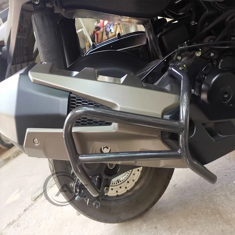Для KYMCO xquos 350 глушитель бампер боковой Выпускной xcytos350 выхлоп