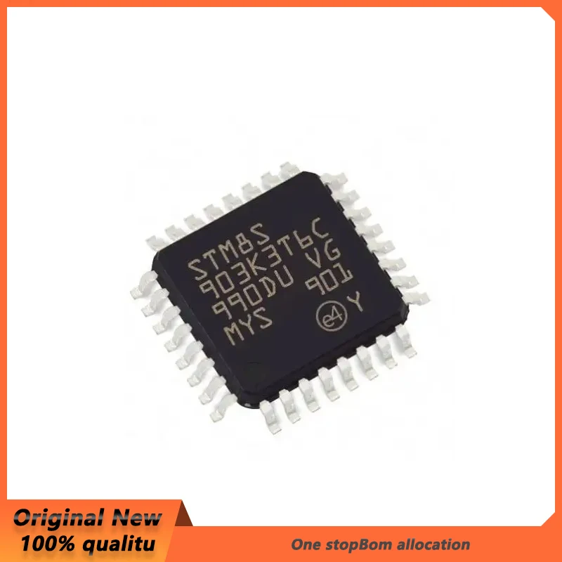 

1-10PCS Original NEW STM8S903K3T6C LQFP-32 16MHz/8KB Flash/8-bit Microcontroller-MCU