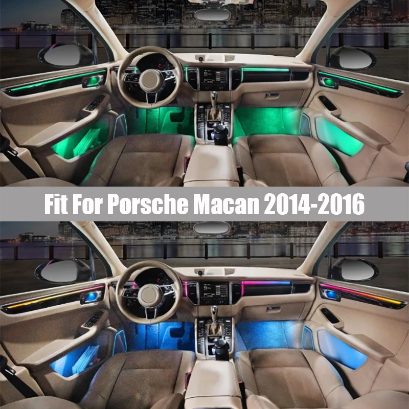 Подходит для Porsche MACAN 2014-2016 функция динамической атмосферы кнопка рулевого колеса