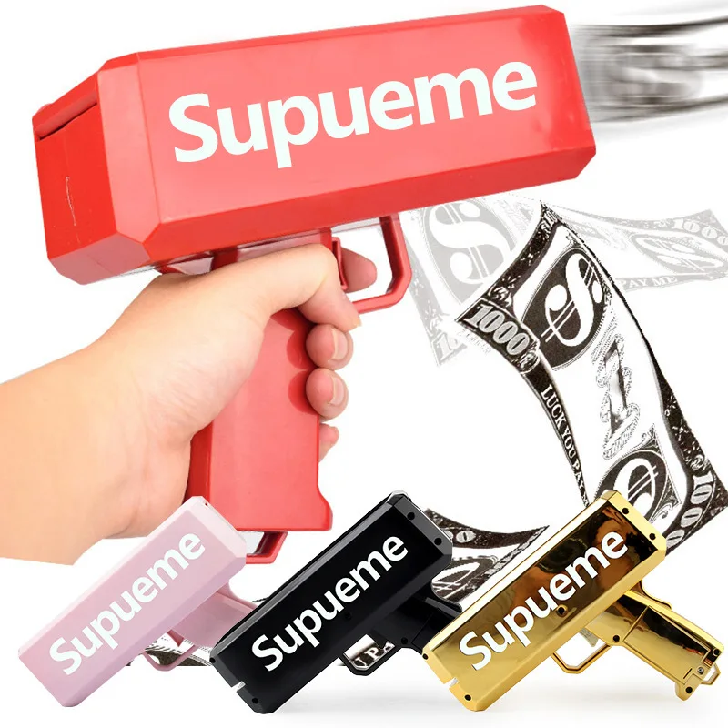 

Cool Stuff Money Spraying Gun, Parent-child Interactive Toys, Wedding Halloween Party Supplies and Props