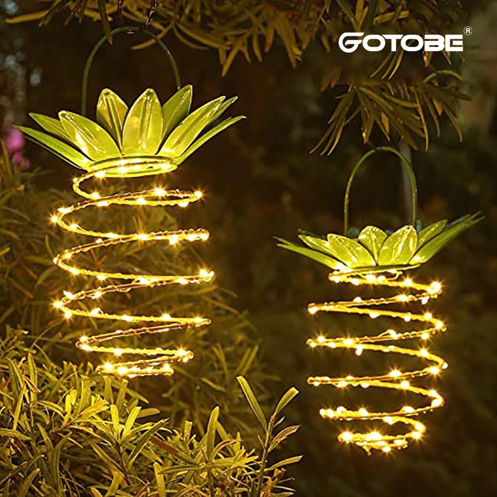 

Outdoor Pineapple Solar Light Garden Decoration LED Garland Street IP65 Waterproof Solar Lantern Patio Decor Holiday Lights