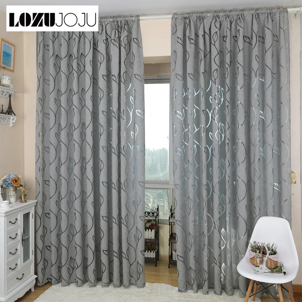 LOZUJOJU занавески для гостиной жаккардовые роскошные полузатемняющие s спальни