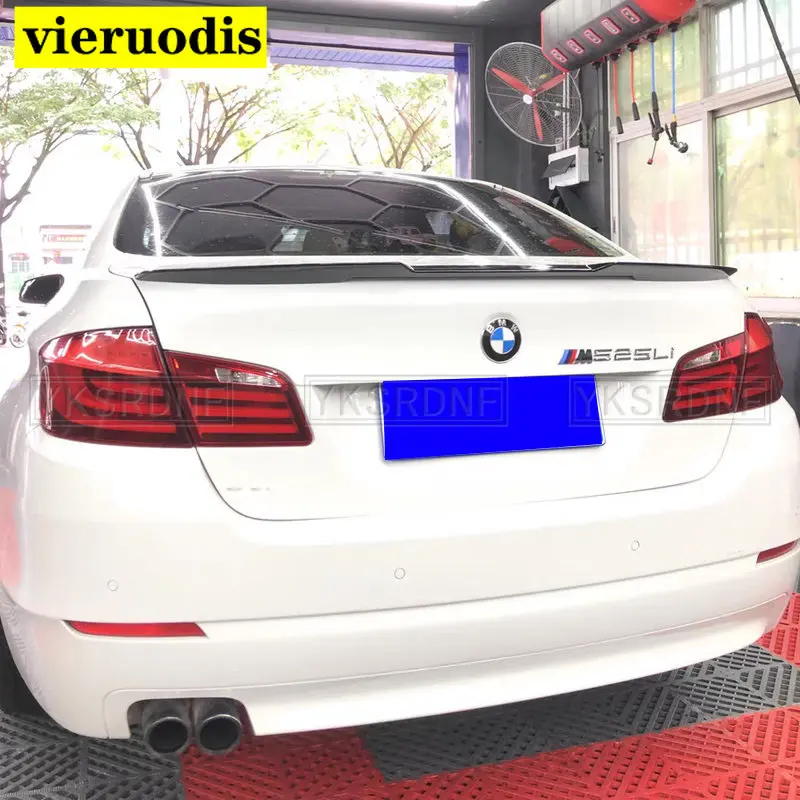 

Подходит для BMW 5 серии F10 F18 спойлер 2010-2017 года углеродное волокно вид заднего крыла M4 Стиль Спортивные Аксессуары Корпус Комплект