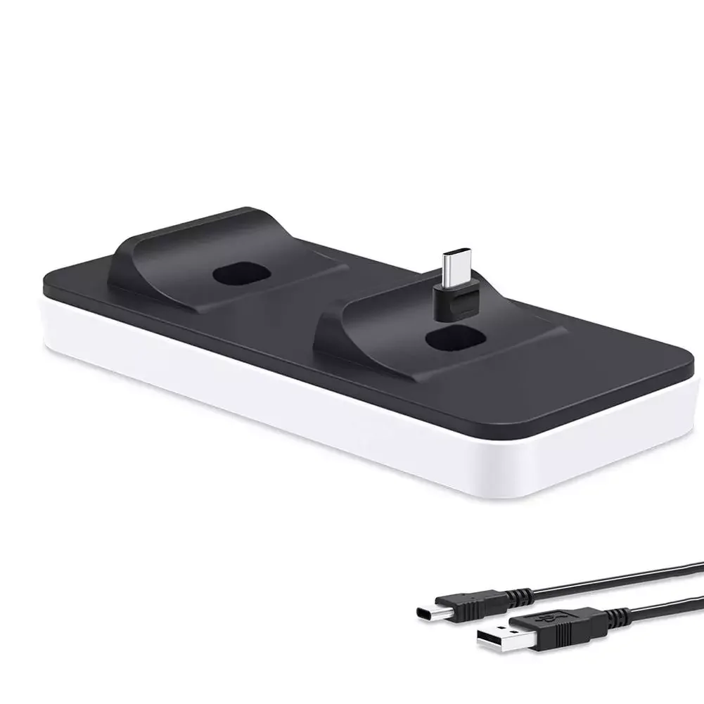 

2022New Dual Sense Controller Charger Dual USB Charging Dock Station Stand Safe And Durable Fast Charging Charger Stand For PS5