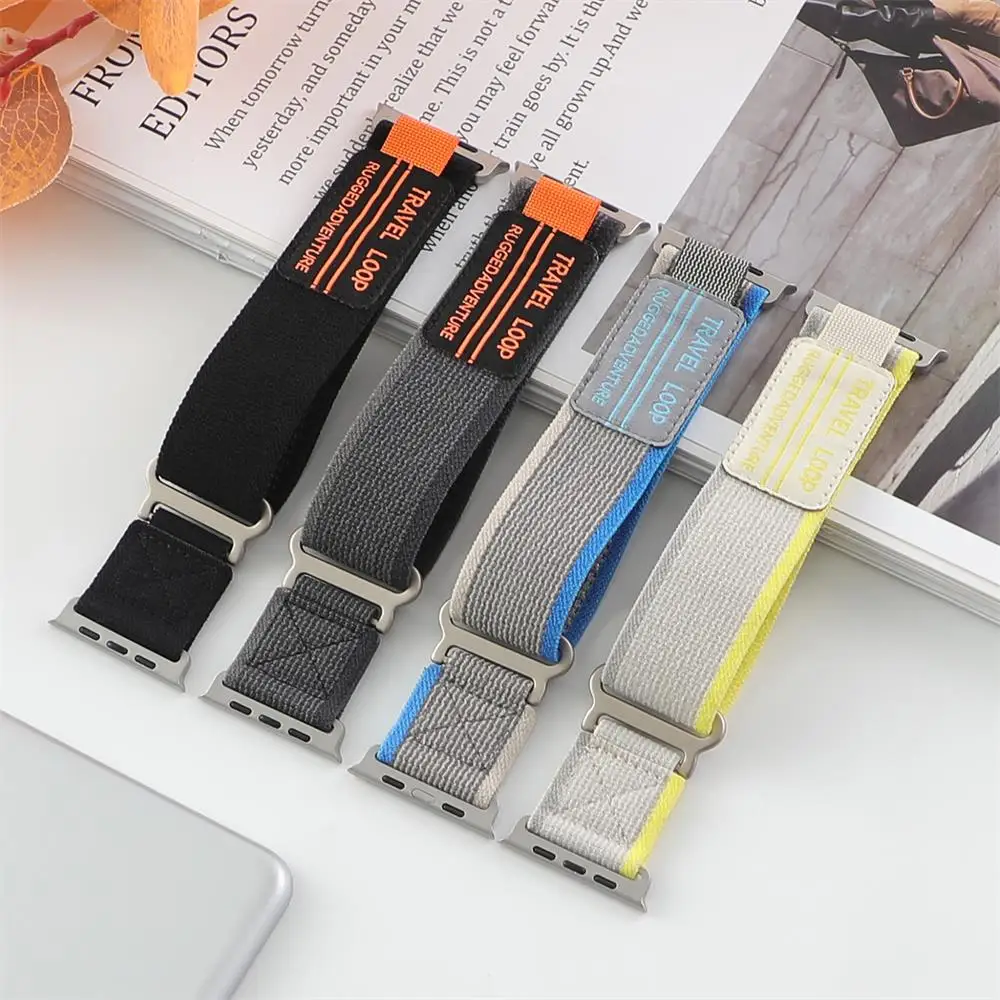 

Strap for Apple watch Ultra Band 49mm 44mm 45 mm 40mm 41mm 45mm 38mm 42mm Trail loop belt bracelet iWatch series 7 6 5 4 3 se 8