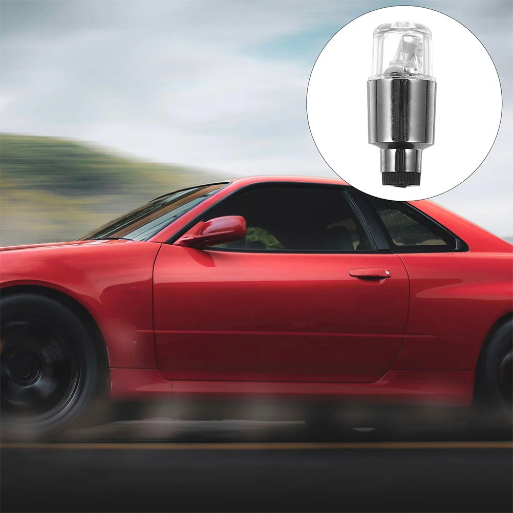 4 шт. светильник для шин велосипедный фонарь крышка клапана светильники из