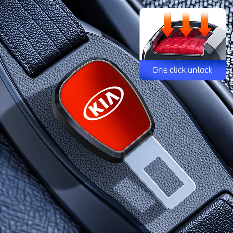 Зажим для автомобильного ремня безопасности, удлинитель, пряжка для замка автомобильного сиденья для Kia Sportage Morning Ceed Picanto Rio ProCeed KN