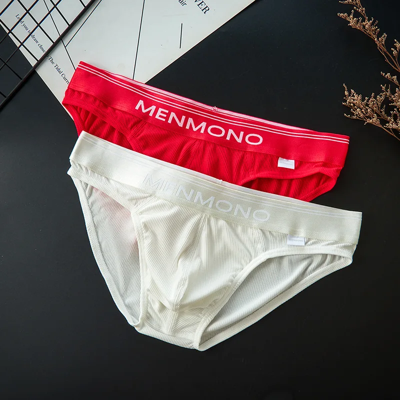 Мужские трусики из модала сексуальное мужское нижнее белье выпуклые трусы