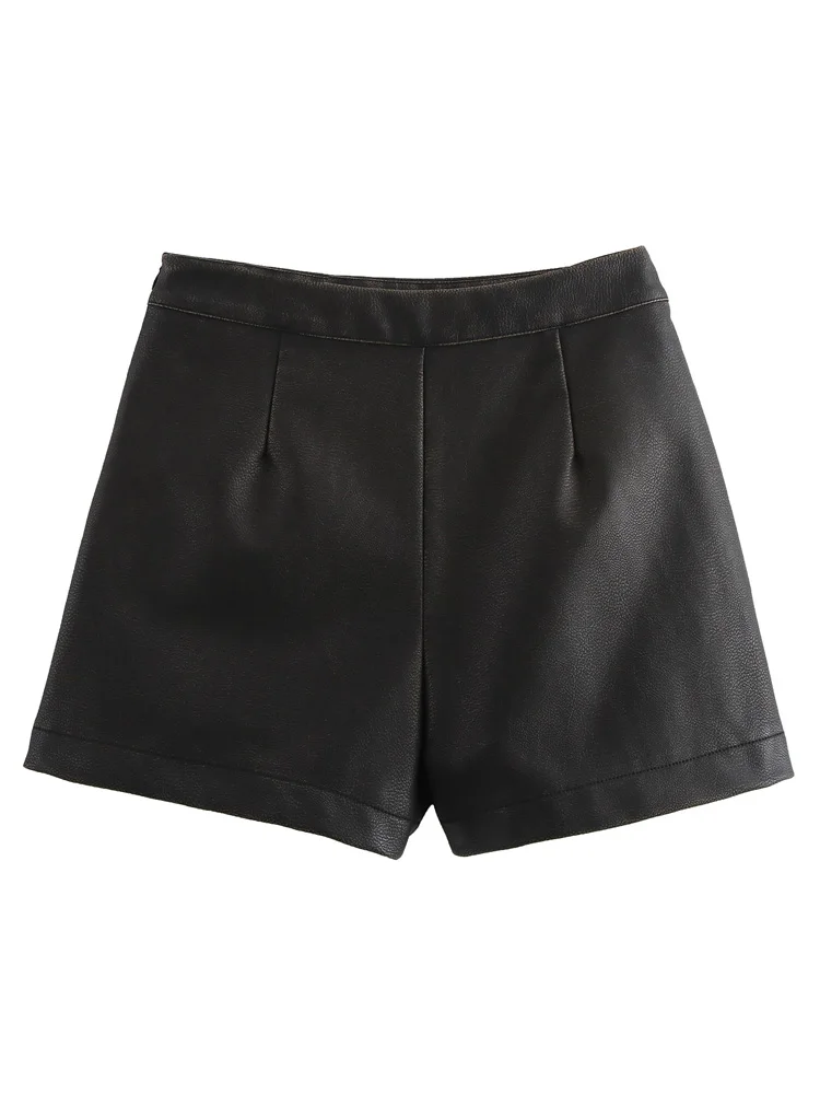 KAOPU ZA Женская кожаная куртка с передними карманами или юбка из искусственной кожи