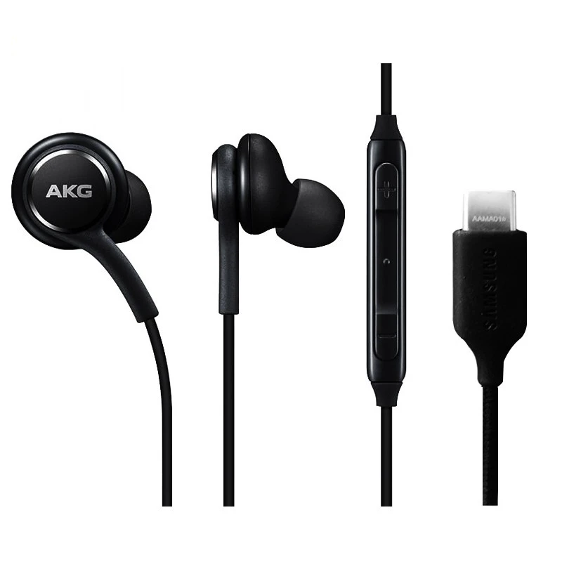 

For Samsung Note10 AKG USB TYPE C Earphone Digital HIFI Earbuds With Mic/Remote Control For Galaxy Note20 Ultra S22+ A8S A80 A90
