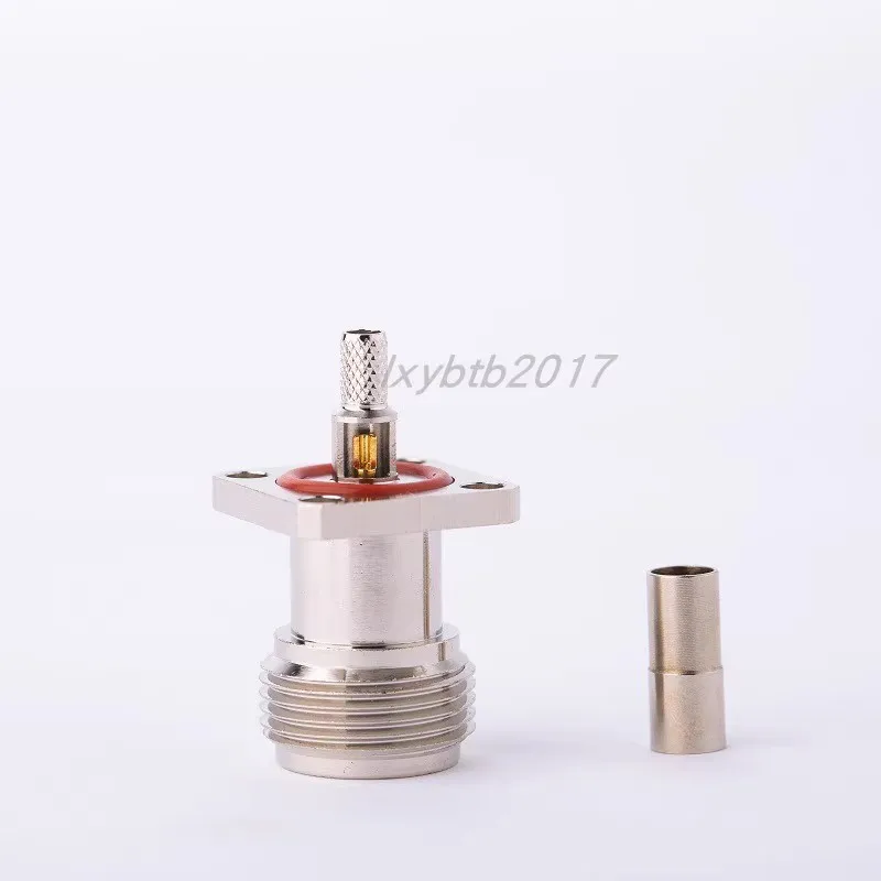 5 шт. N(M)-KF4Y, маленький фланец с четырьмя отверстиями, 17,5×17,5, внутренняя проволока SYV-50-2-2, 12,7×12,7 (art.: 3920ccd6b52ae) - 3920ccd6b52ae