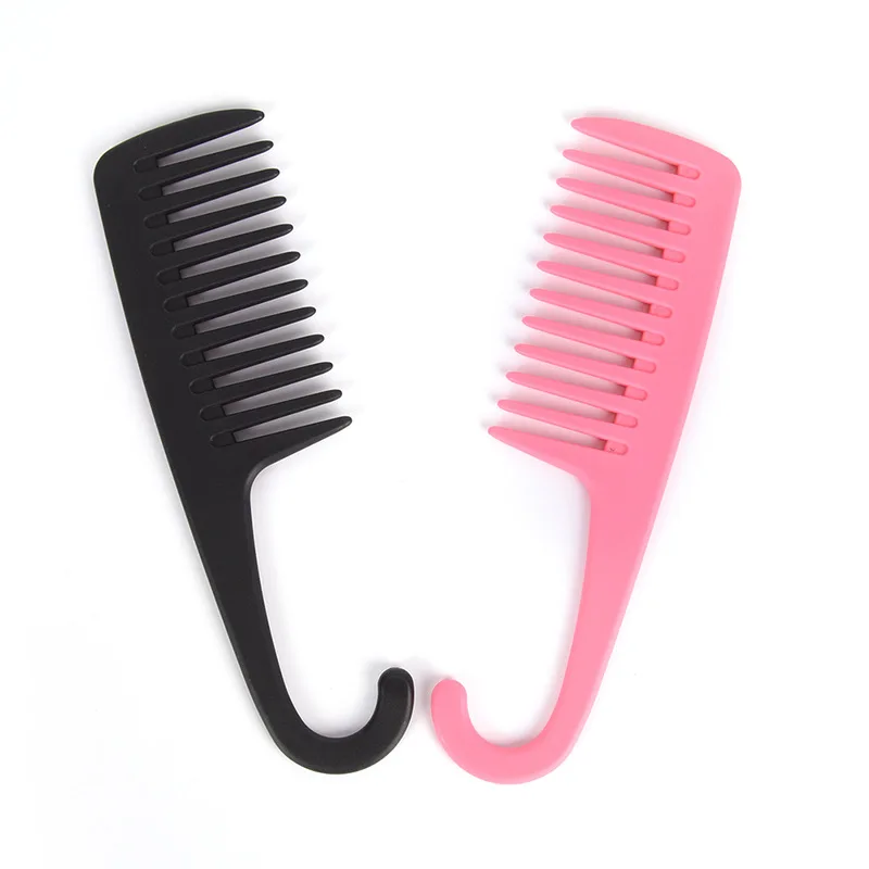 

HEALLOR 1 PC Large Wide Tooth Combs of Hook Handle Detangling Reduce Hair Loss Comb Pro Hairdress Salon Styling Tools Hot Sale