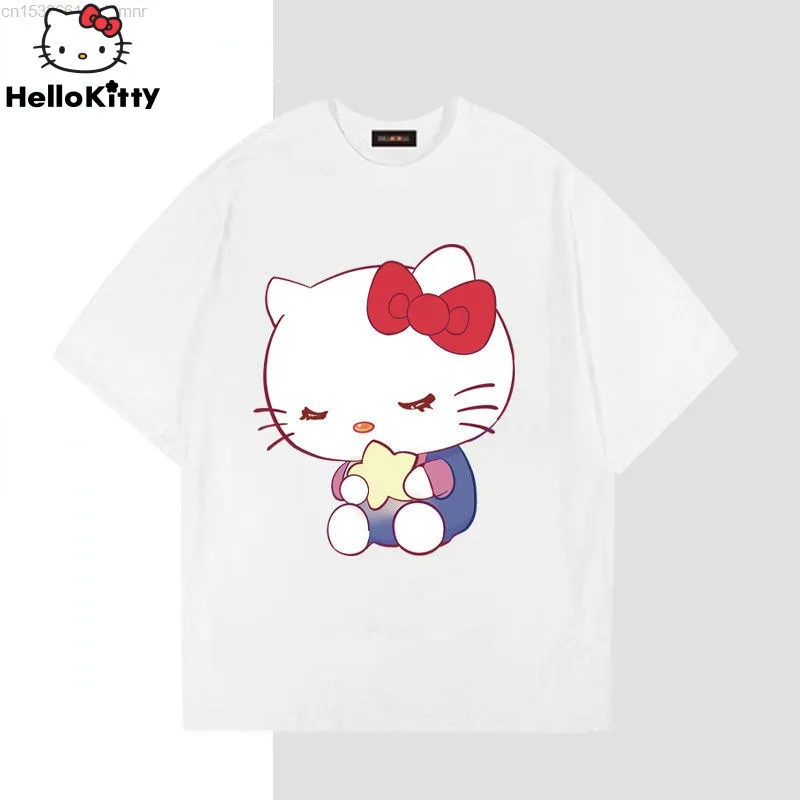 

Футболка детская хлопковая с коротким рукавом, с принтом, Y2k