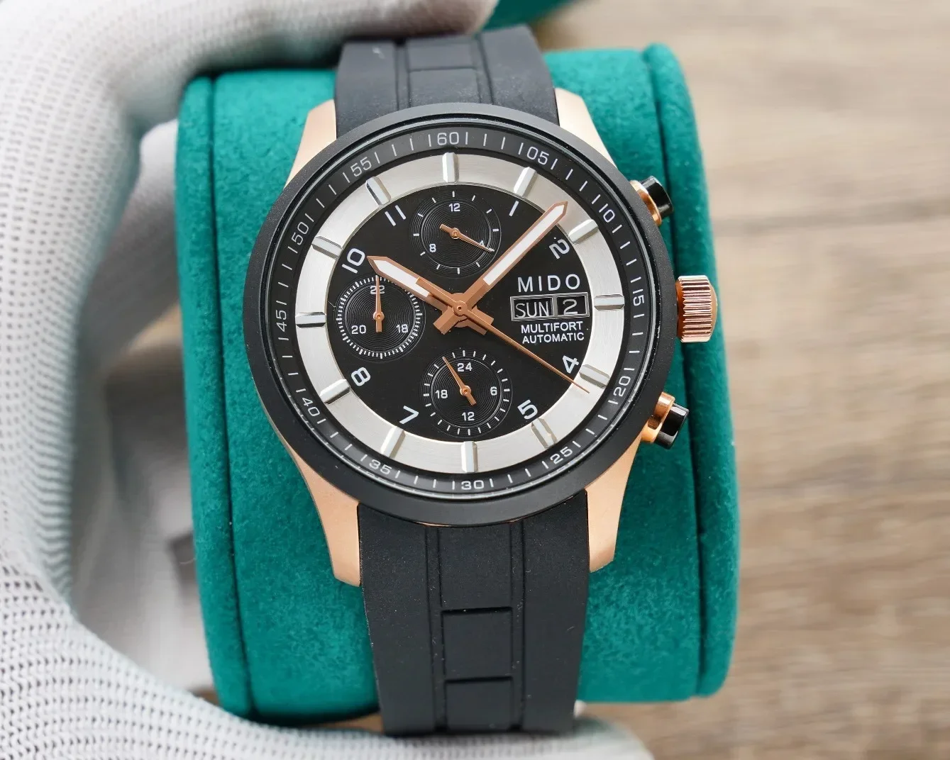 

Fashion Mens Watch Automatic mechanical MIDO Design Super Ocean White Blue Wrist Top Quality 904L Stainless steel AAA