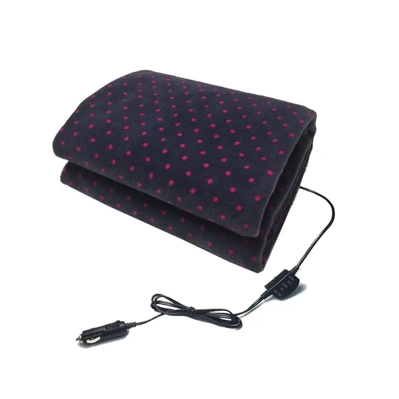 

P82D 12V Electric Heated Blanket for Smart Multifunctional Travel Electric Blanket for Car, Truck, Boats or RV with High/Low