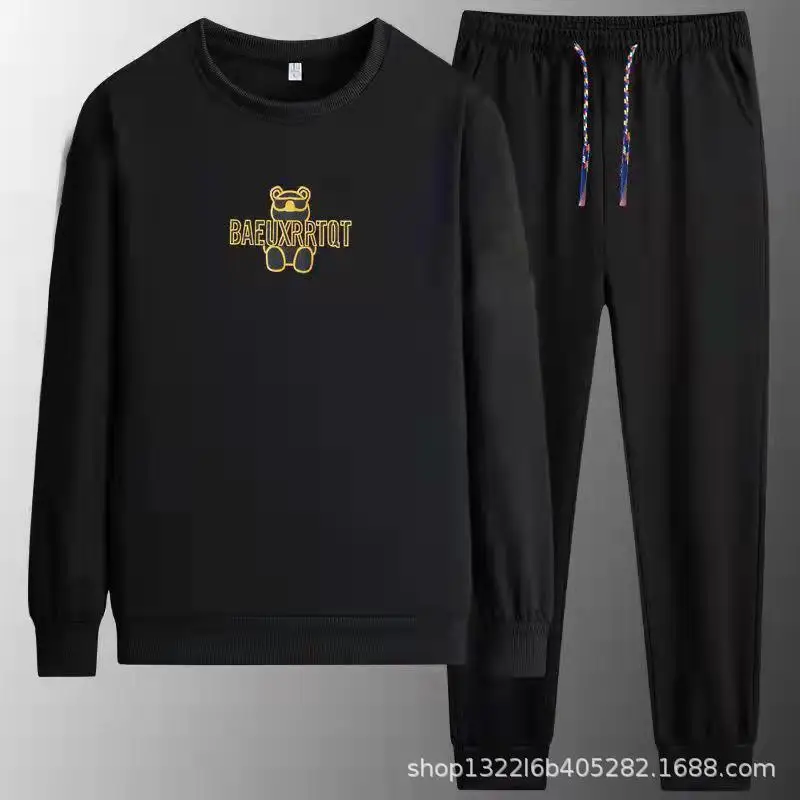 

2022 Spring Autumn Running Sets Men's Sports Suit Brand Tracksuit Shirt + Pants Suit Quick Dry Breathable Men's GYM Jogging Suit