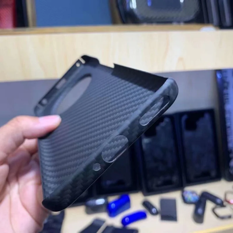 Carbon Fiber Case for Honor Magic 4 Case Carbon Fiber Cover Aramid Fiber Shockproof Case for Honor Magic 4 Phone Luxury Cover